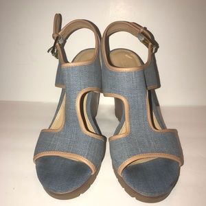 Michael Kors Size 8.5 / 9  39 Denim Sandals